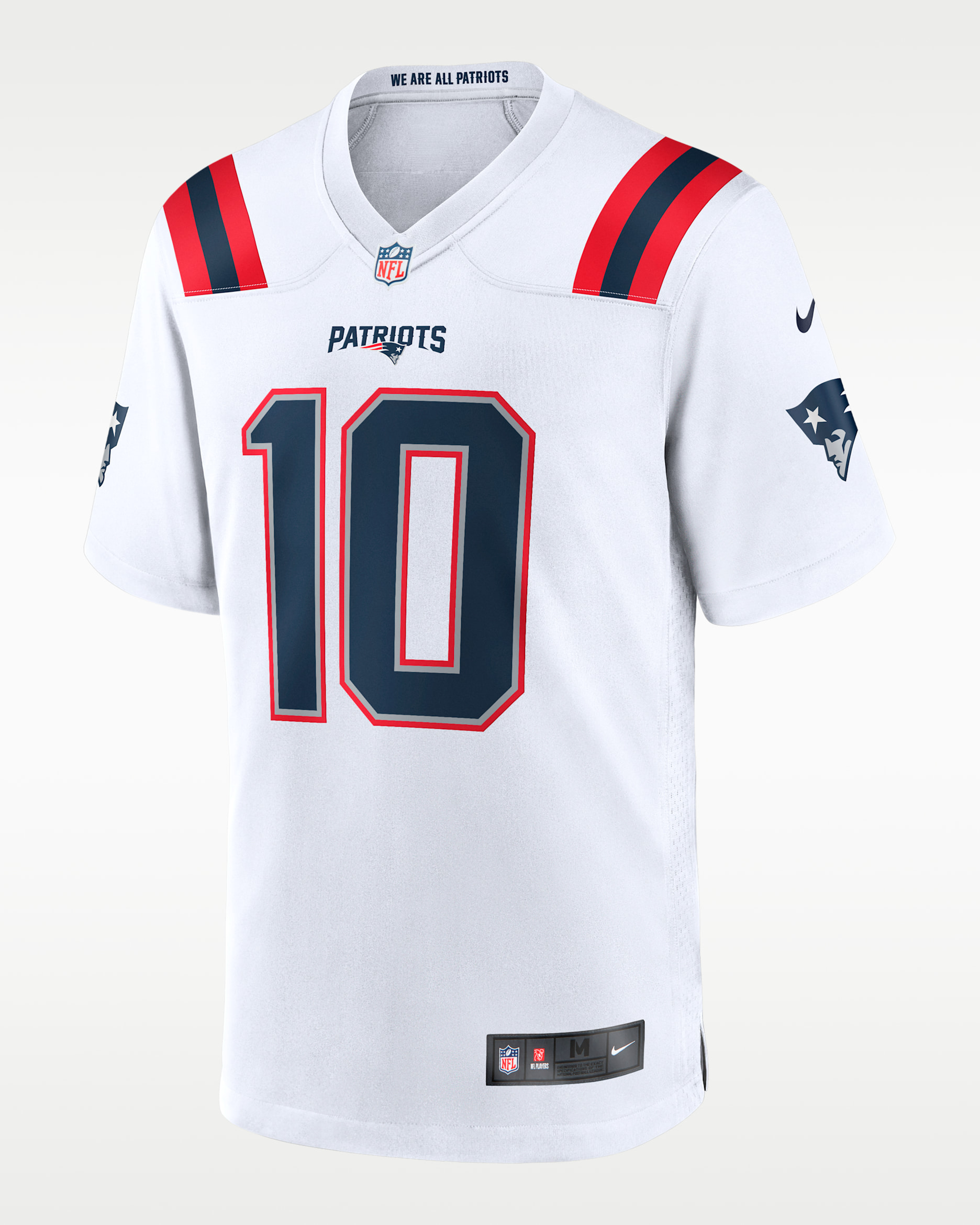 Drake Maye New England Patriots Men's Nike NFL Game Jersey. Nike.com